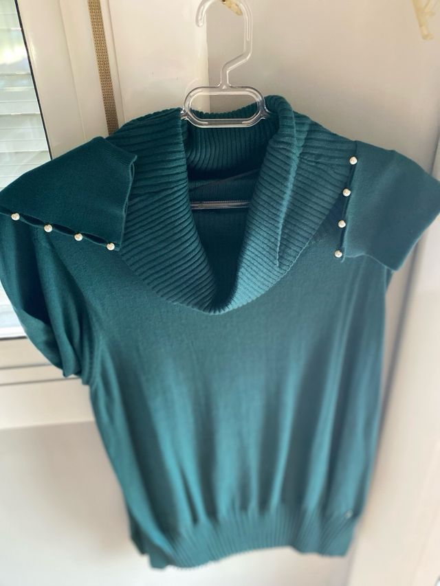 Jersey Couchel T L+ Verde Nuevo Ideal leggins L 80