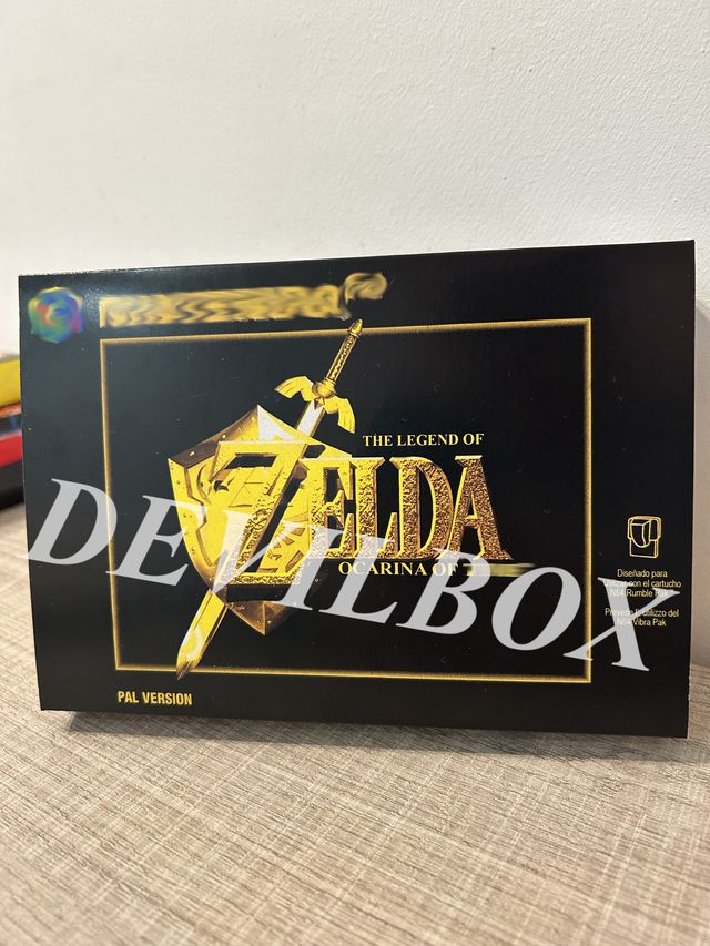 Caja The Legend of Zelda: Majora's Mask N64