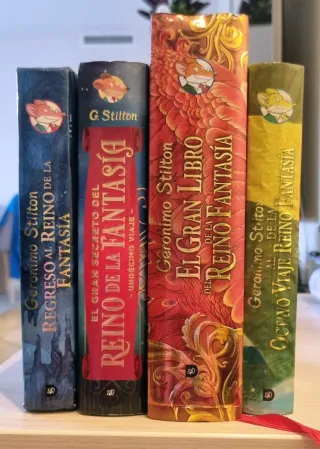 Libros de la colección de Geronimo Stilton