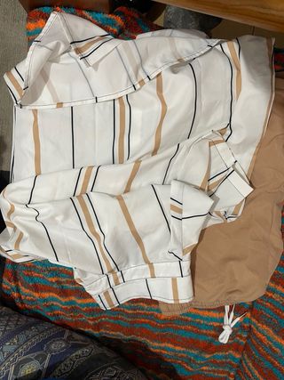 Conjunto Camisa Rayas y Pantalón Corto