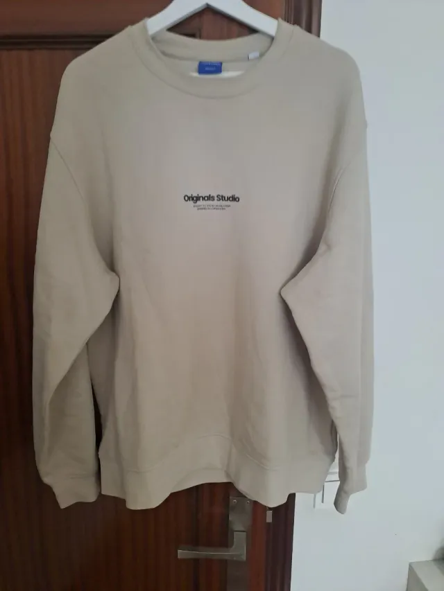 Sudadera Jack & Jones Beige