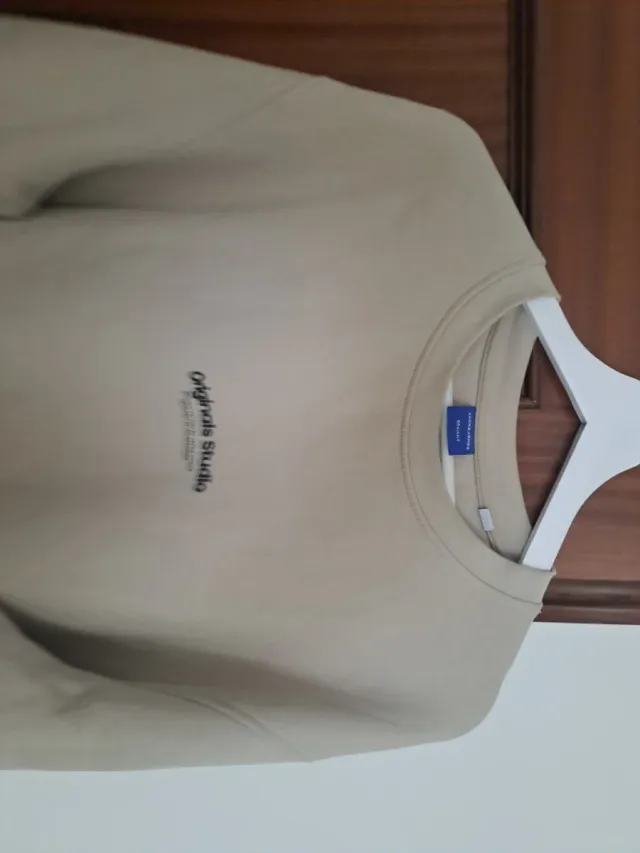 Sudadera Jack & Jones Beige