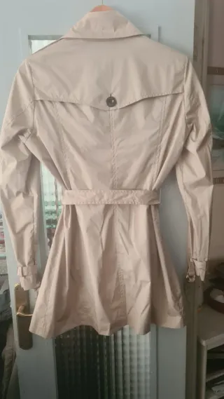 Gabardina Burberry Beige Talla XS