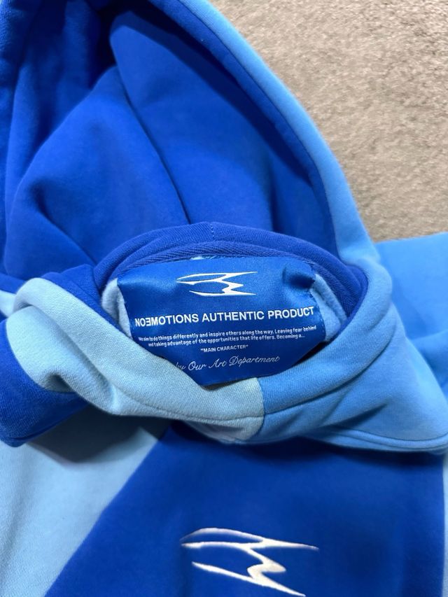 Sudadera NoEmotions Talla M Azul Multicolor