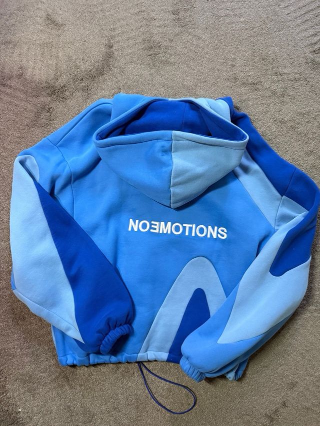 Sudadera NoEmotions Talla M Azul Multicolor