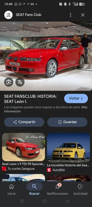 Despiece SEAT León FR MK1