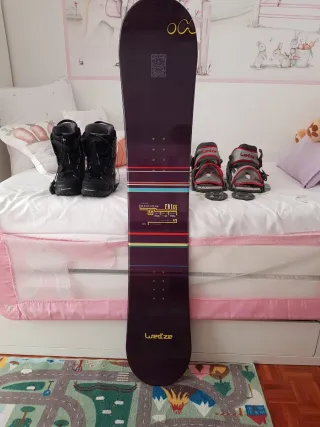 Botas t/ 42 Salomon  + Tabla Snowboard