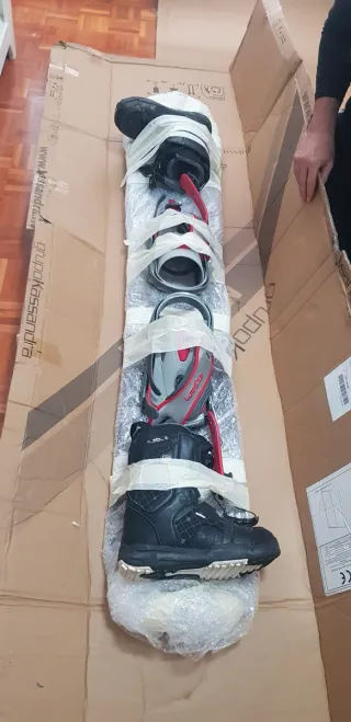 Botas t/ 42 Salomon  + Tabla Snowboard