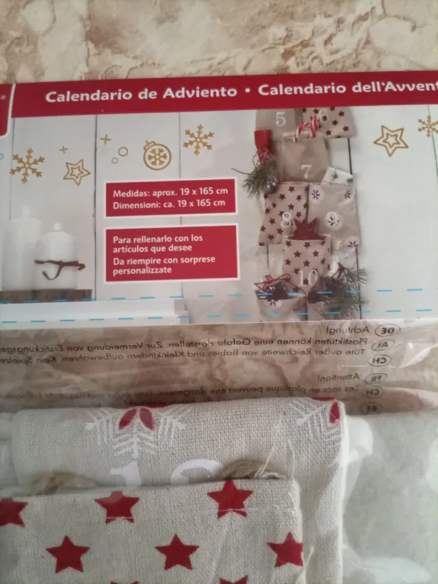 Calendario Adviento Tela Melinera