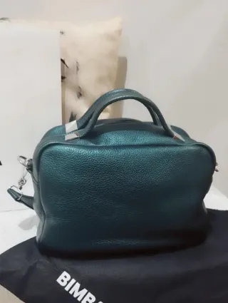 Bolso piel metalizado Bimba y Lola.