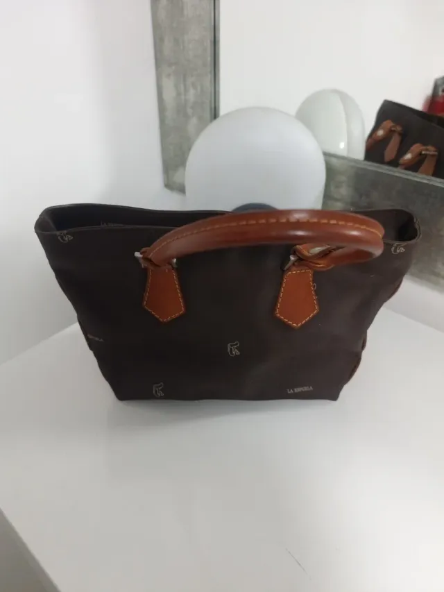 Bolso La Espuela   pequeño marrón