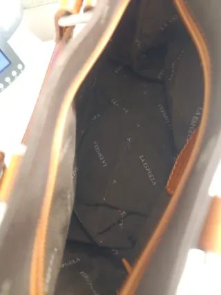 Bolso La Espuela pequeño marrón