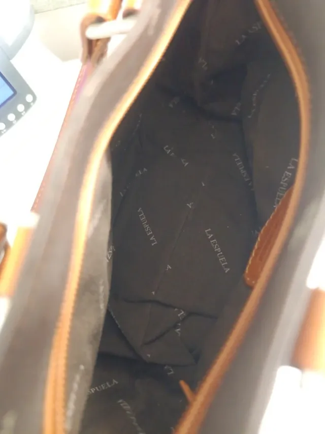 Bolso La Espuela   pequeño marrón