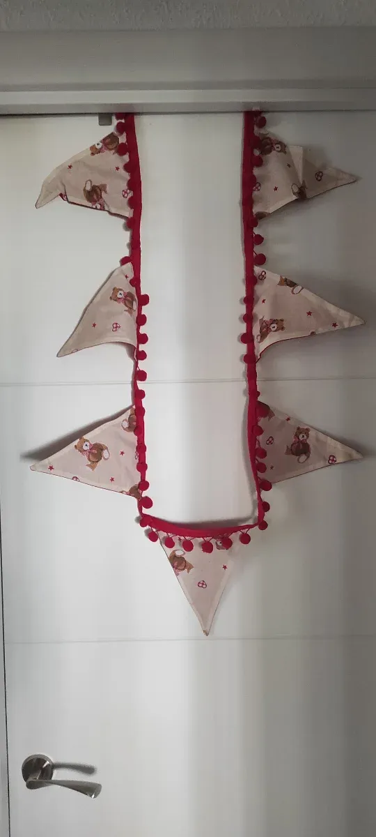 Guirnalda Banderines Tela Infantil