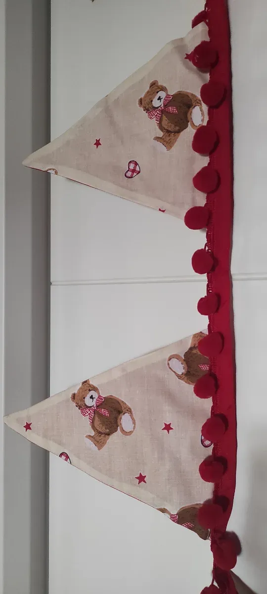 Guirnalda Banderines Tela Infantil