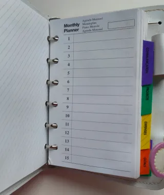 Agenda diario planner Bratz con calculadora