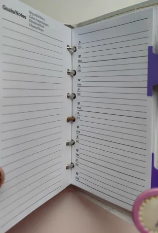 Agenda diario planner Bratz con calculadora