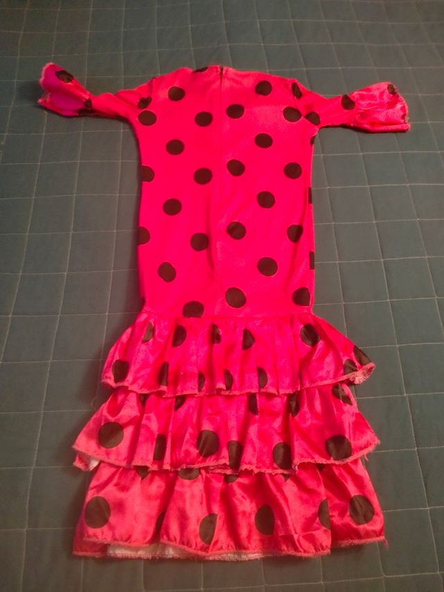 Disfraz Flamenca Lunares Talla 6/7 Años