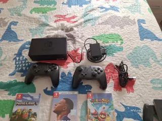 Nintendo Switch Blu/Rosso + Giochi