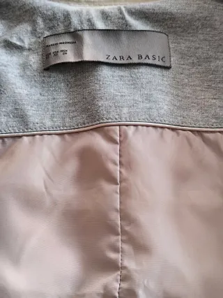 Gabardina Zara Beige Mujer