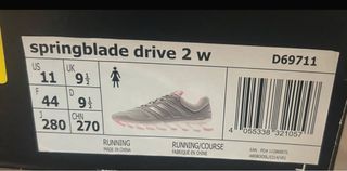 Zapatillas Adidas Springblade drive 2w. Talla 44