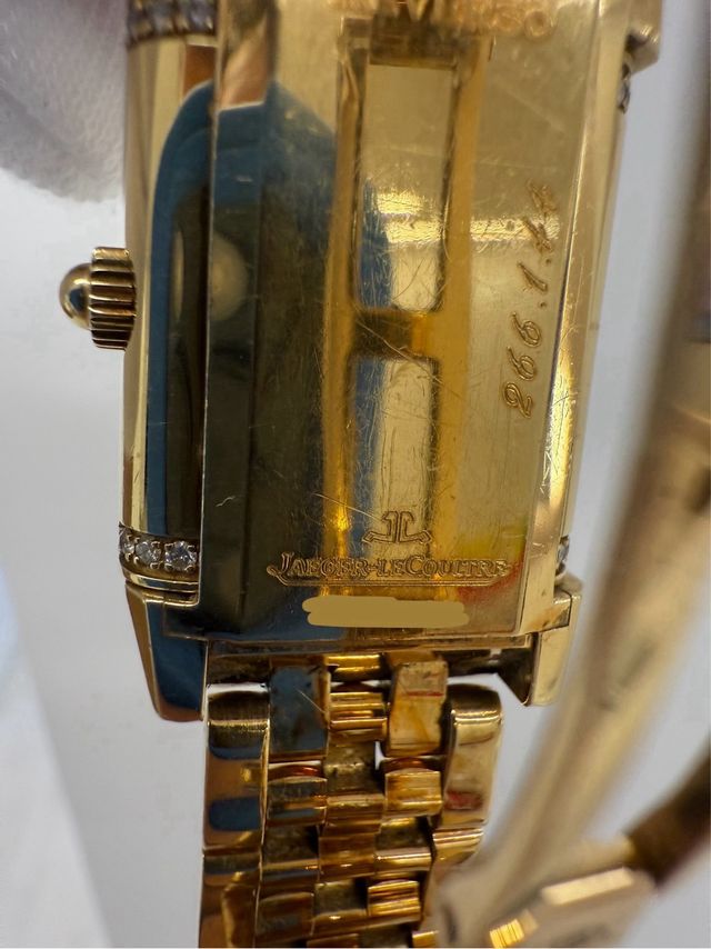 Jaeger-LeCoultre Reverso Oro y Diamantes