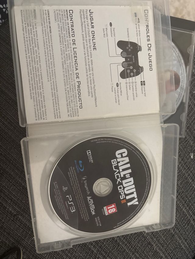 Lote 2 juegos PS3: GTA IV y Call of Duty