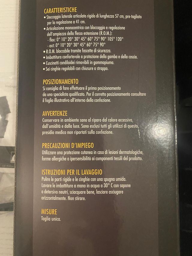 Dr. Gibaud Innovator Tutore Ginocchio