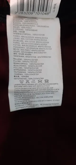 Chaquetón 3/4 Negro