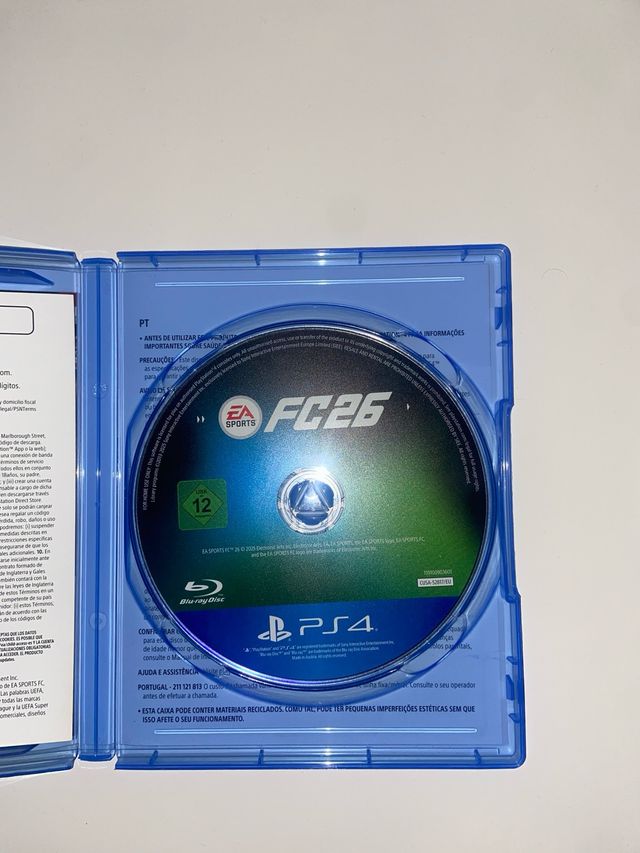 EA FC 26 PS4 (Comprado ayer y venta solo en Zgz