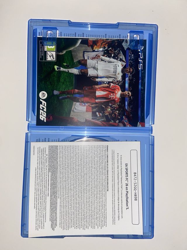 EA FC 26 PS4 (Comprado ayer y venta solo en Zgz