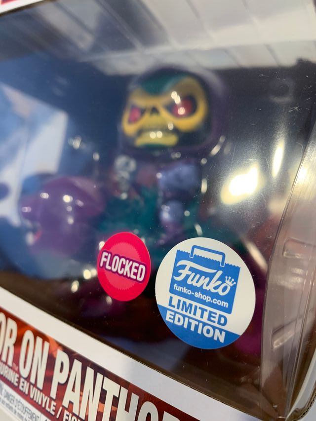 Funko Pop Rides 98 Skeletor on Panthor Flocked