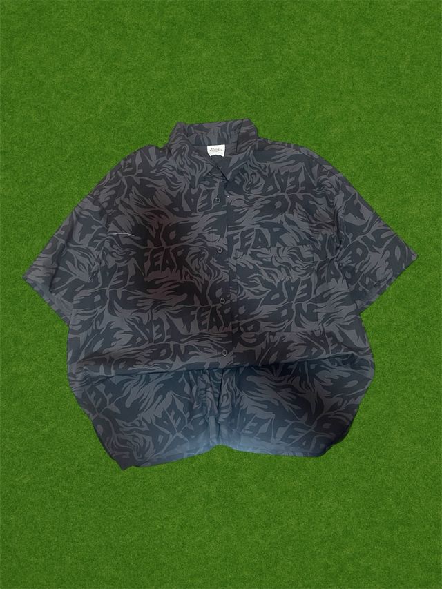 Camisa NoFear estilo 2000s Y2k