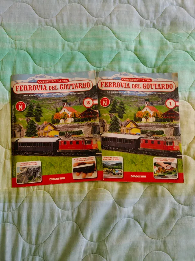 Fascicoli Ferrovia del Gottardo - N. 1 e 2