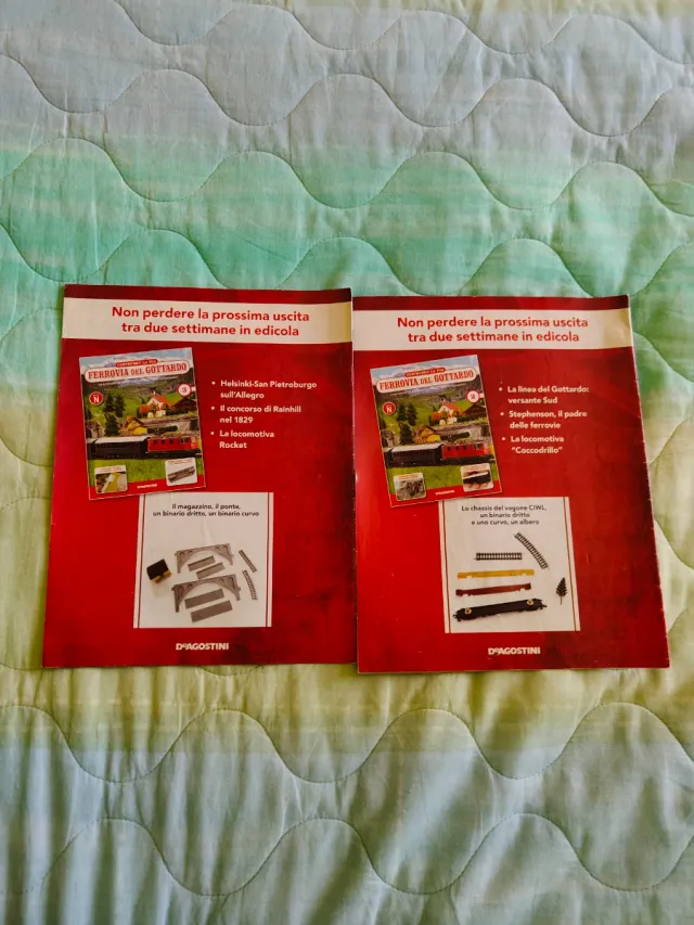 Fascicoli Ferrovia del Gottardo - N. 1 e 2