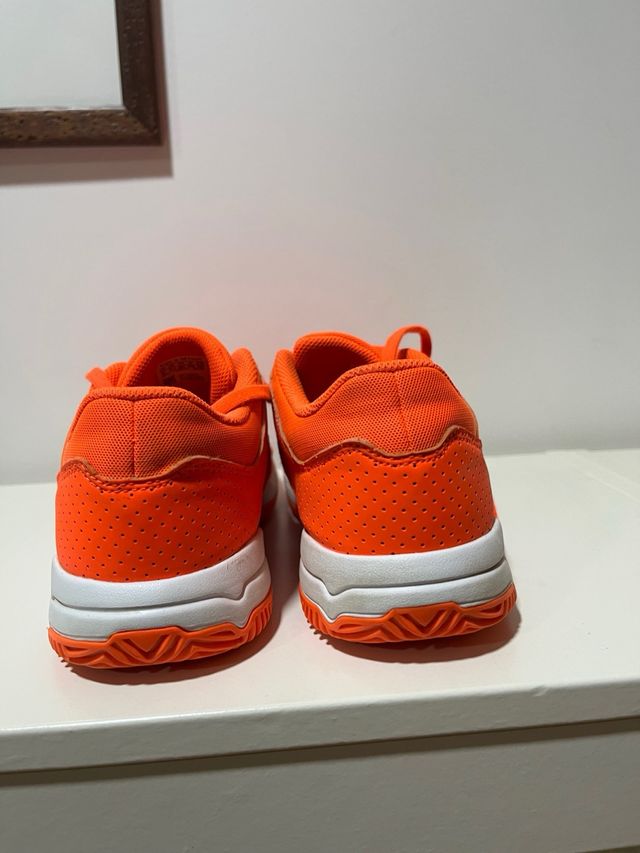 Tênis Adidas Courtstabil 38 2/3 Laranja