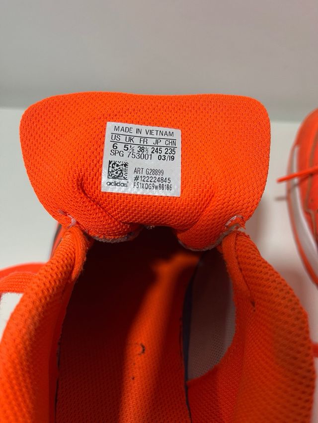 Tênis Adidas Courtstabil 38 2/3 Laranja