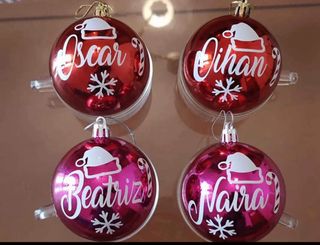 Bolas de Navidad Personalizadas