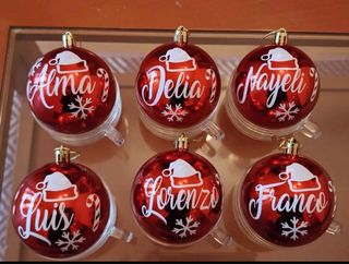 Bolas de Navidad Personalizadas