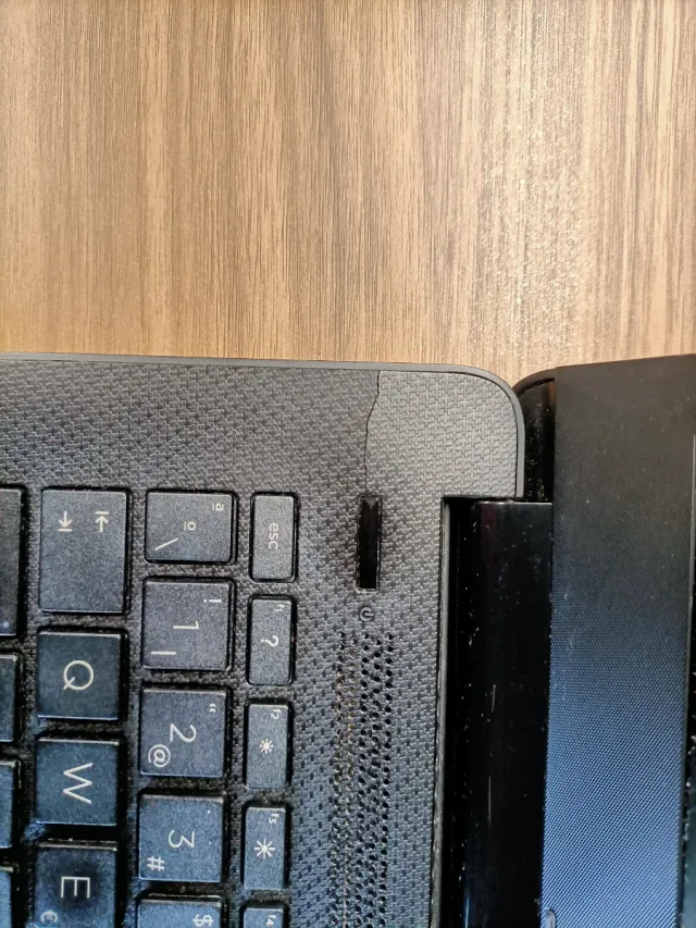 Ordenador portátil HP Negro.