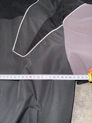 Chaqueta Zara Negra y Gris Talla S/M