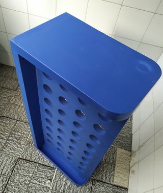 Estantería Perchero Ikea Plástico Duro Azul