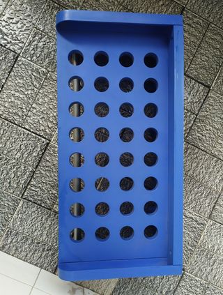 Estantería Perchero Ikea Plástico Duro Azul