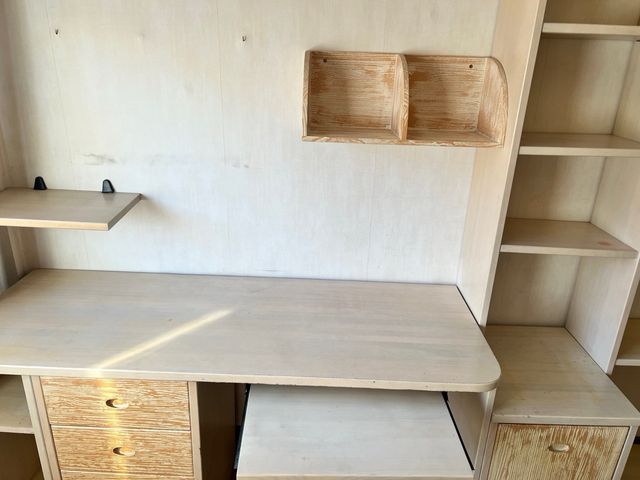 Escritorio y librería infantil