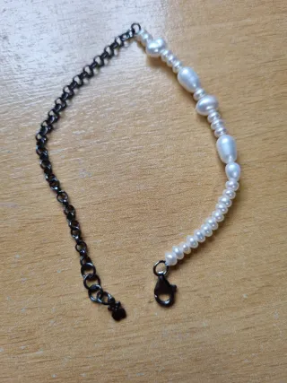 Pulsera Tous Plata y Perlas