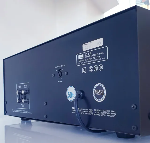 Sansui SC-1110 Platina Tape Deck Vintage