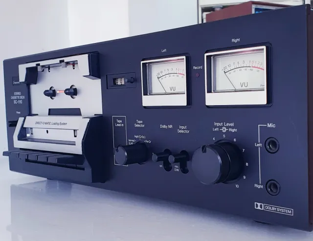 Sansui SC-1110 Platina Tape Deck Vintage
