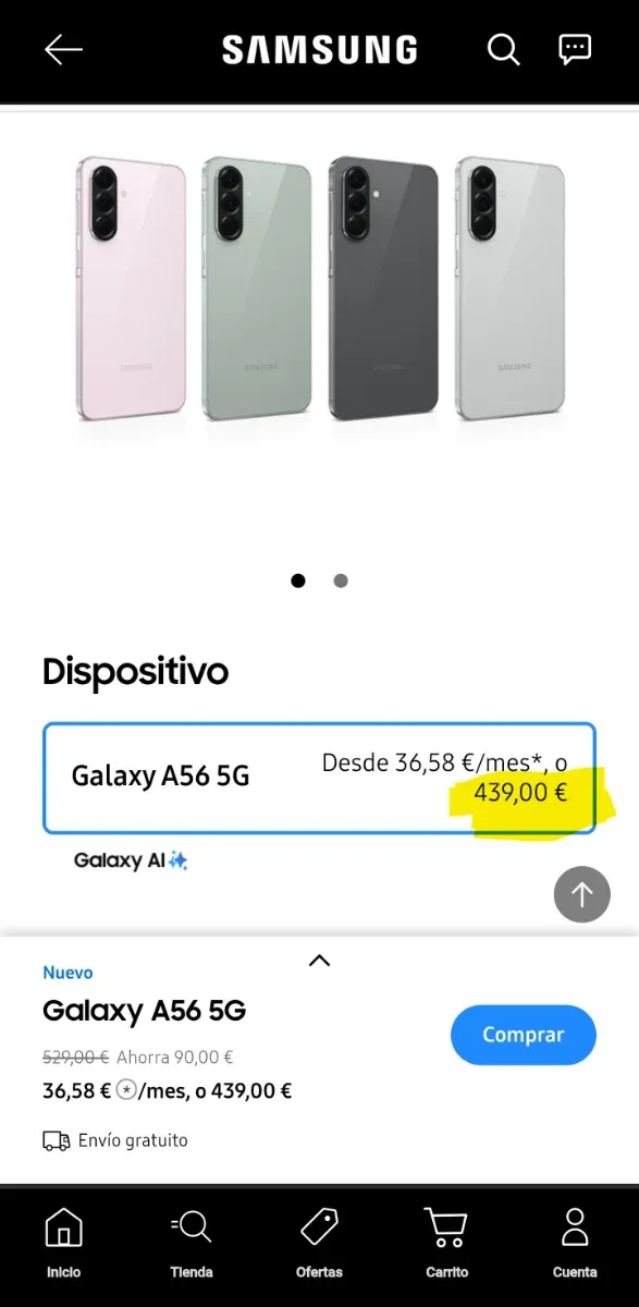 Samsung Galaxy A56 5G 256GB