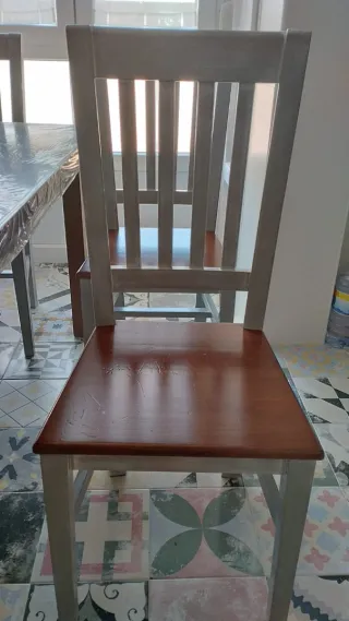 Mesas restaurante 90x90 y sillas oferta!!!! 1200€!