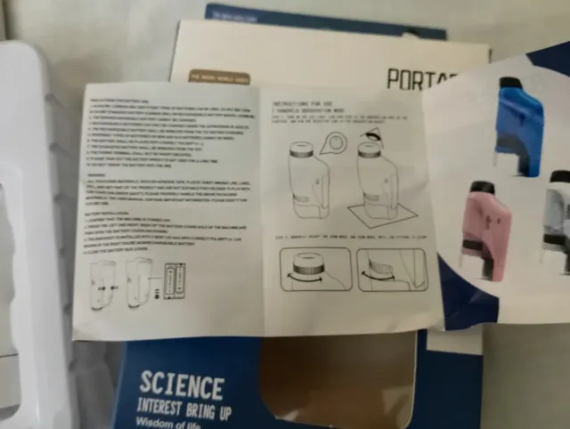 Mini microscopio portátil